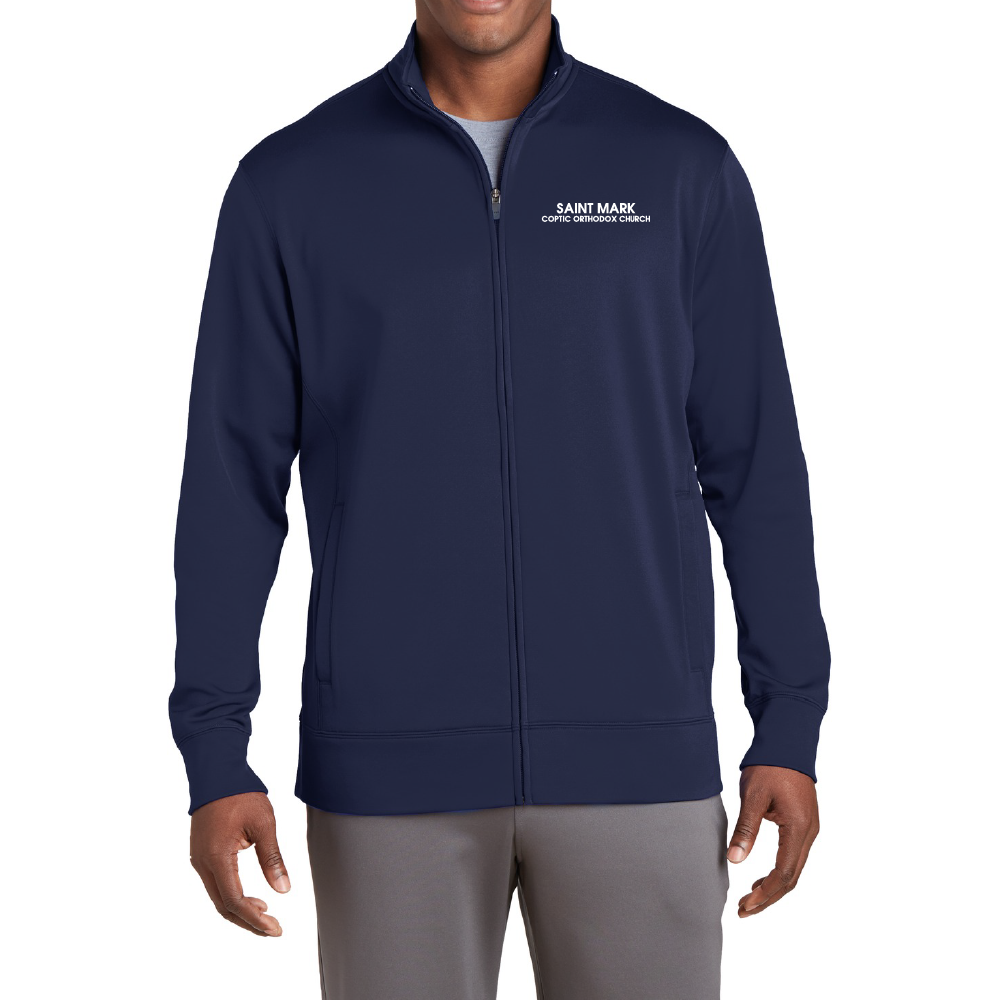 St. Mark Coptic Orthodox Church Unisex + Ladies Fleece Full-Zip Jacket