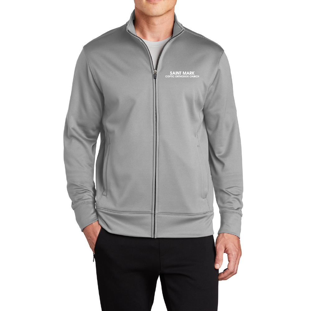 St. Mark Coptic Orthodox Church Unisex + Ladies Fleece Full-Zip Jacket