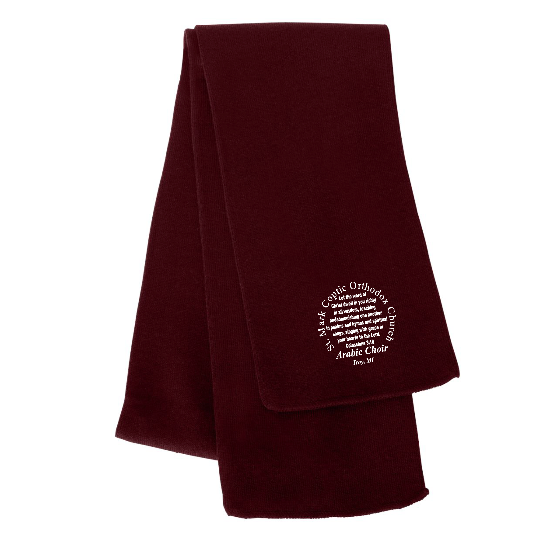 Arabic Choir 2023 Scarf